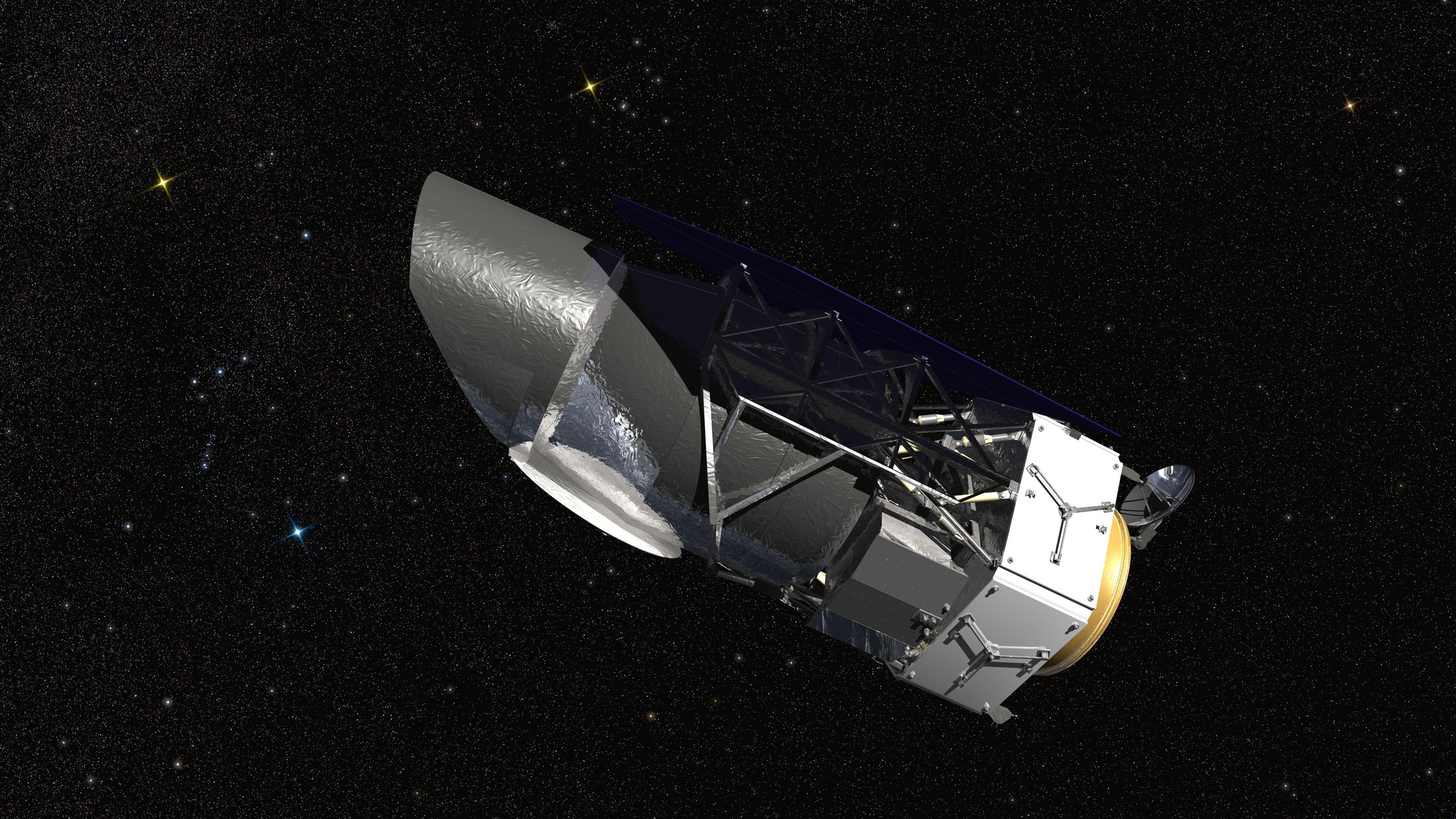 Telescópio Roman no espaço